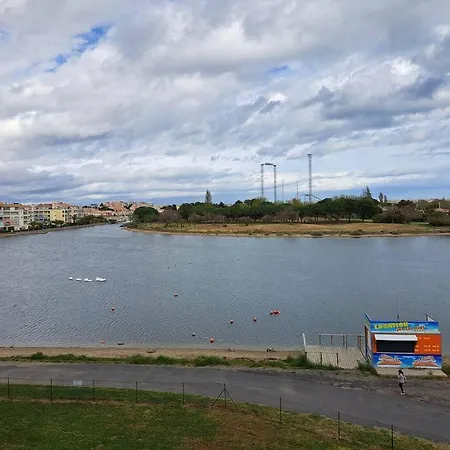 Amoureva B34, T3, Vue Mer, Piscine, Parking, Clim Agde