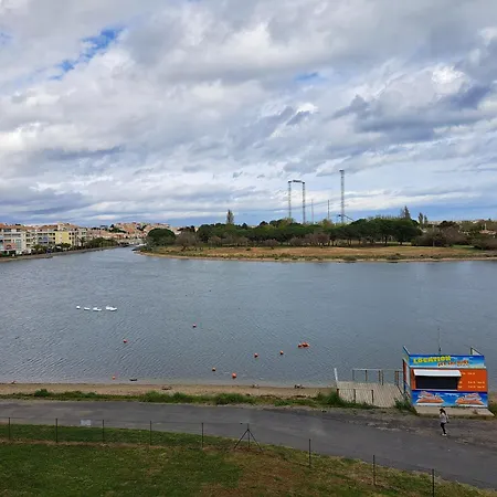 Apartamento Amoureva B34, T3, Vue Mer, Piscine, Parking, Clim Agde